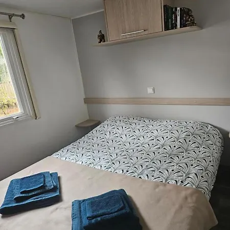 Mobil 6 Pers Rivage Des Landes Piscine Landes 캠프장