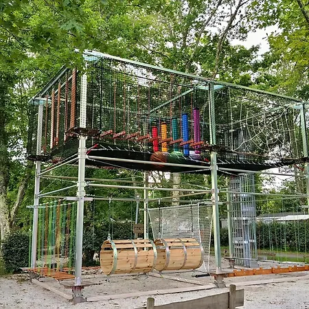 Mobil 6 Pers Rivage Des Landes Piscine Landes Kamp alanı *